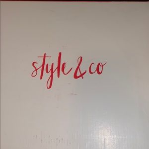 Brand New never worn Style & Company Riding Boots